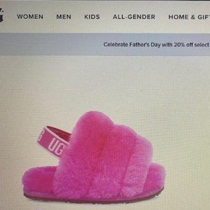 uggs fluff yeah slides